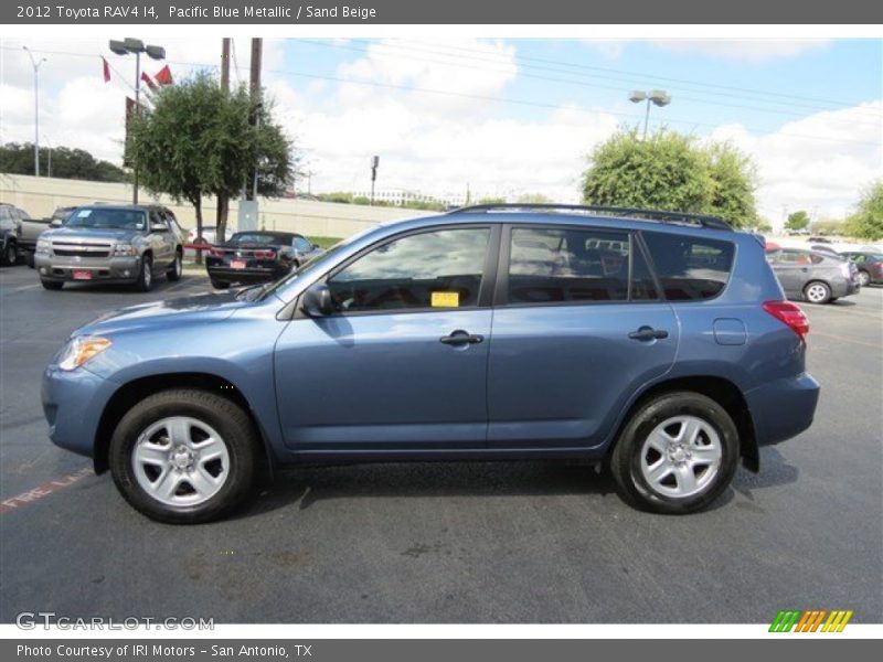 Pacific Blue Metallic / Sand Beige 2012 Toyota RAV4 I4