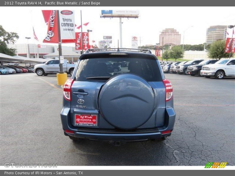 Pacific Blue Metallic / Sand Beige 2012 Toyota RAV4 I4