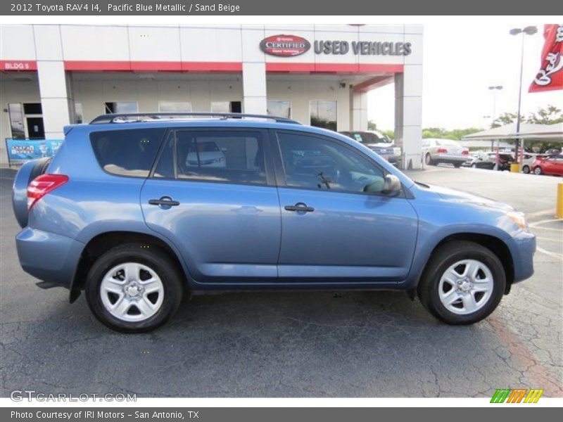 Pacific Blue Metallic / Sand Beige 2012 Toyota RAV4 I4