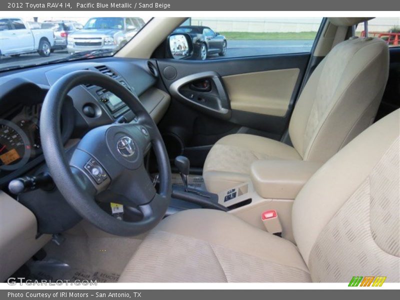  2012 RAV4 I4 Sand Beige Interior