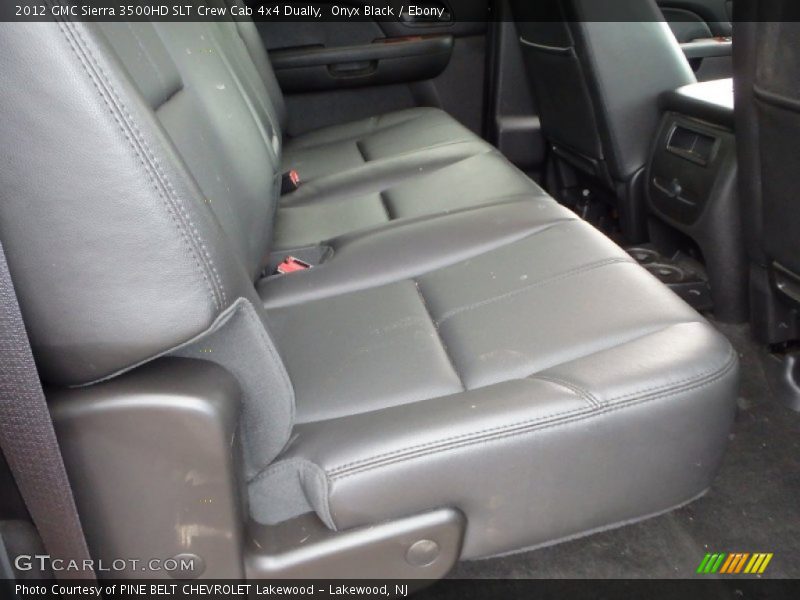 Onyx Black / Ebony 2012 GMC Sierra 3500HD SLT Crew Cab 4x4 Dually