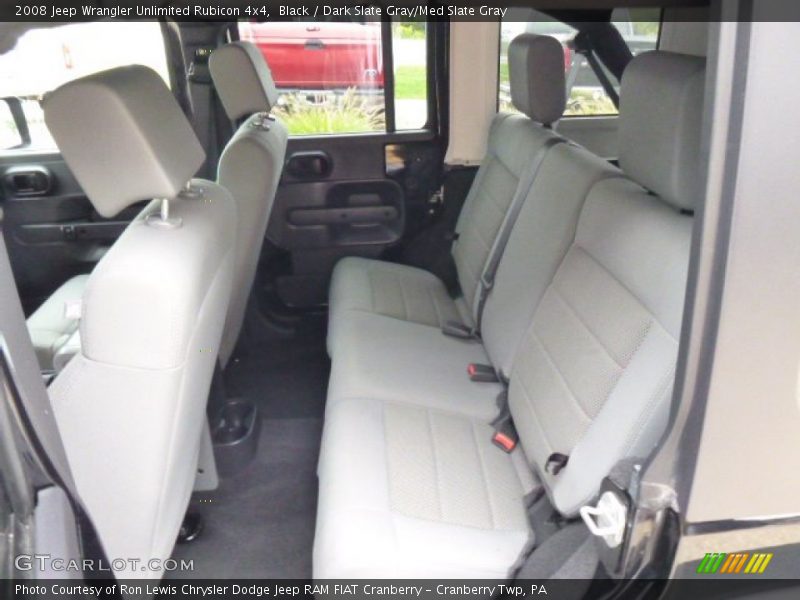 Black / Dark Slate Gray/Med Slate Gray 2008 Jeep Wrangler Unlimited Rubicon 4x4