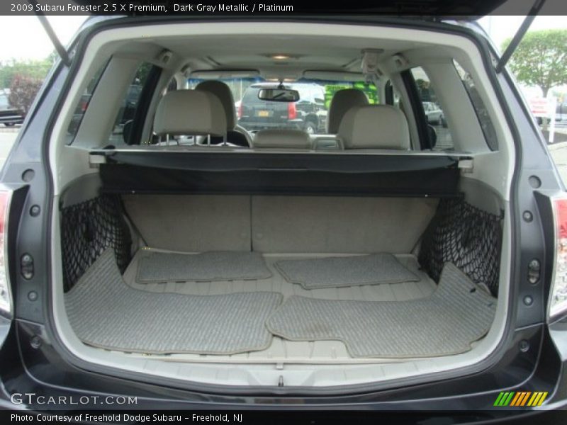 Dark Gray Metallic / Platinum 2009 Subaru Forester 2.5 X Premium