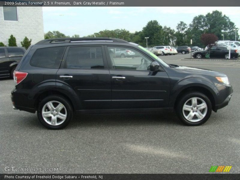 Dark Gray Metallic / Platinum 2009 Subaru Forester 2.5 X Premium