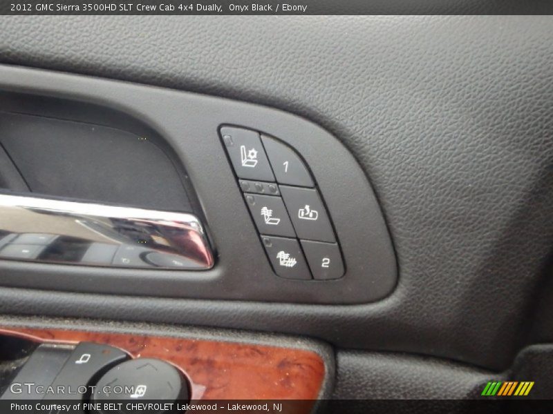 Onyx Black / Ebony 2012 GMC Sierra 3500HD SLT Crew Cab 4x4 Dually