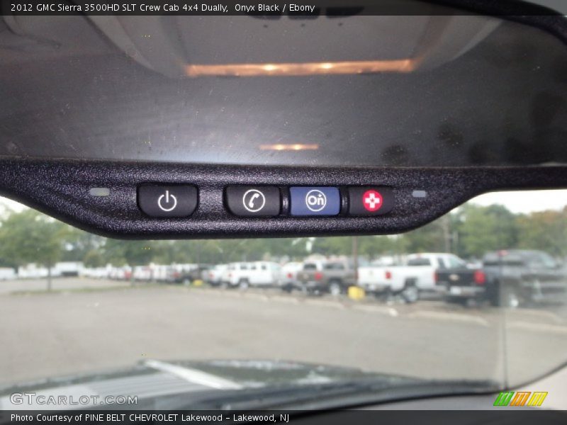 Onyx Black / Ebony 2012 GMC Sierra 3500HD SLT Crew Cab 4x4 Dually