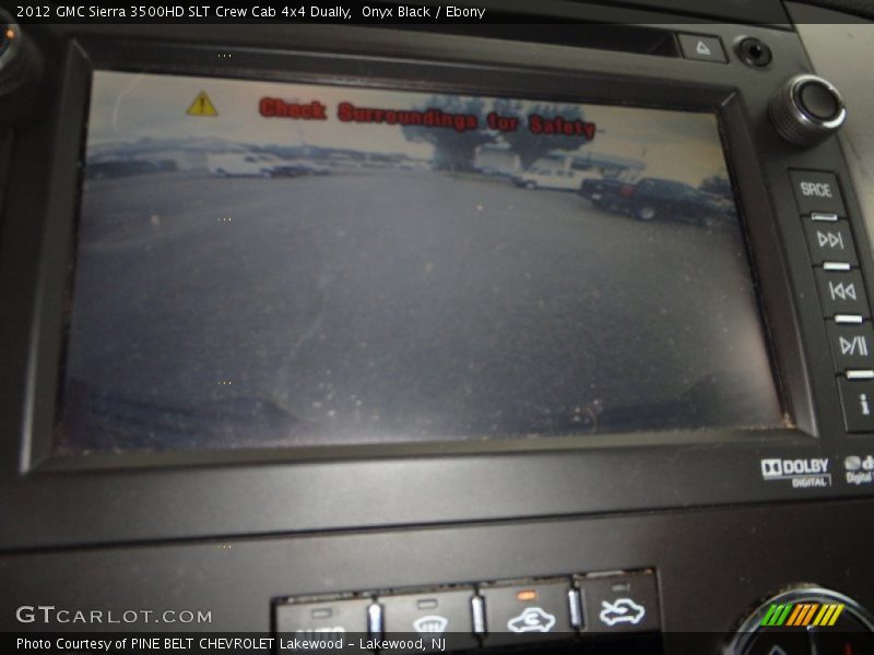 Onyx Black / Ebony 2012 GMC Sierra 3500HD SLT Crew Cab 4x4 Dually