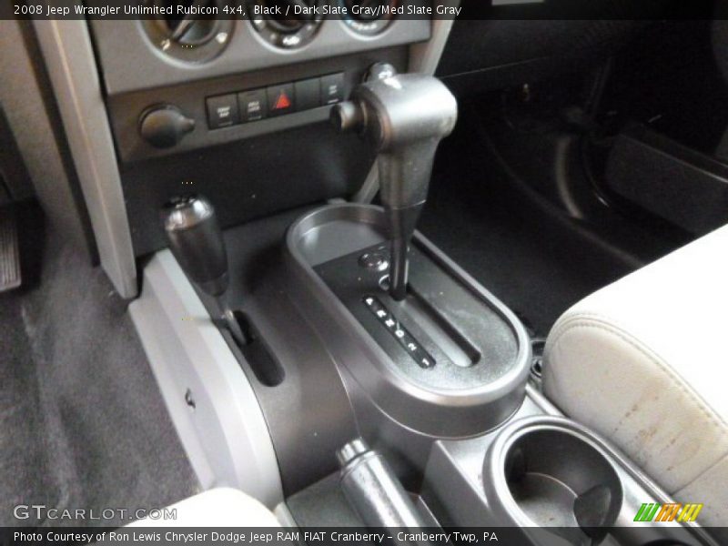 Black / Dark Slate Gray/Med Slate Gray 2008 Jeep Wrangler Unlimited Rubicon 4x4