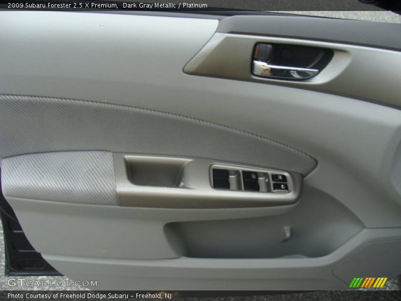 Dark Gray Metallic / Platinum 2009 Subaru Forester 2.5 X Premium
