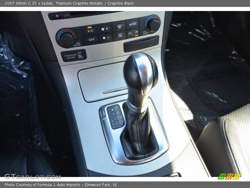 Platinum Graphite Metallic / Graphite Black 2007 Infiniti G 35 x Sedan