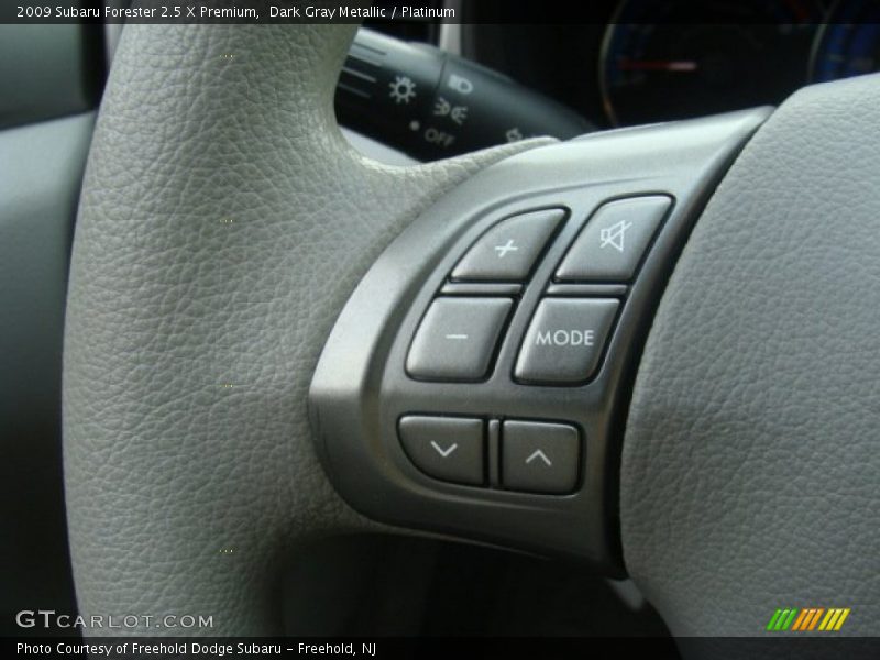 Dark Gray Metallic / Platinum 2009 Subaru Forester 2.5 X Premium