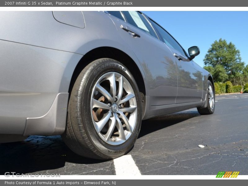 Platinum Graphite Metallic / Graphite Black 2007 Infiniti G 35 x Sedan