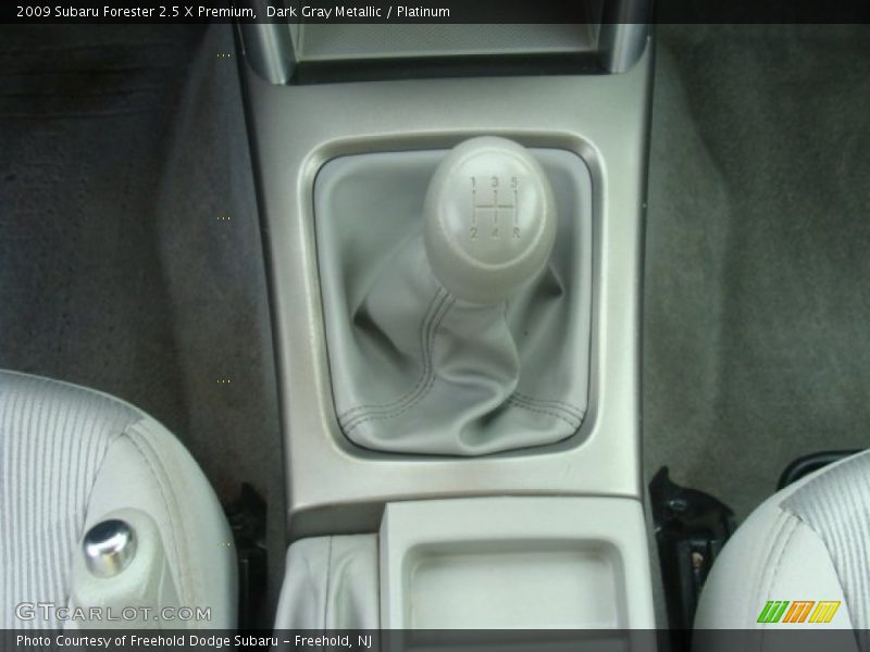 Dark Gray Metallic / Platinum 2009 Subaru Forester 2.5 X Premium