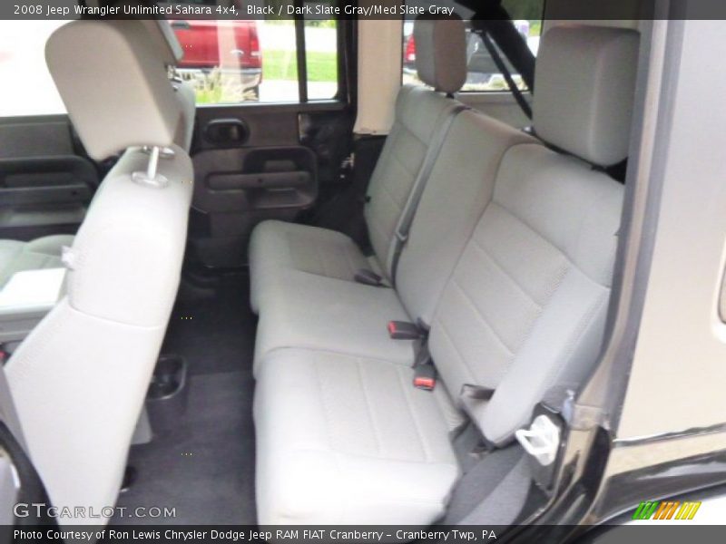 Black / Dark Slate Gray/Med Slate Gray 2008 Jeep Wrangler Unlimited Sahara 4x4