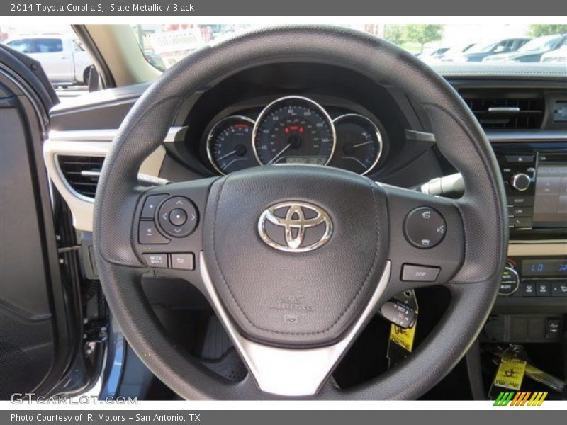 Slate Metallic / Black 2014 Toyota Corolla S