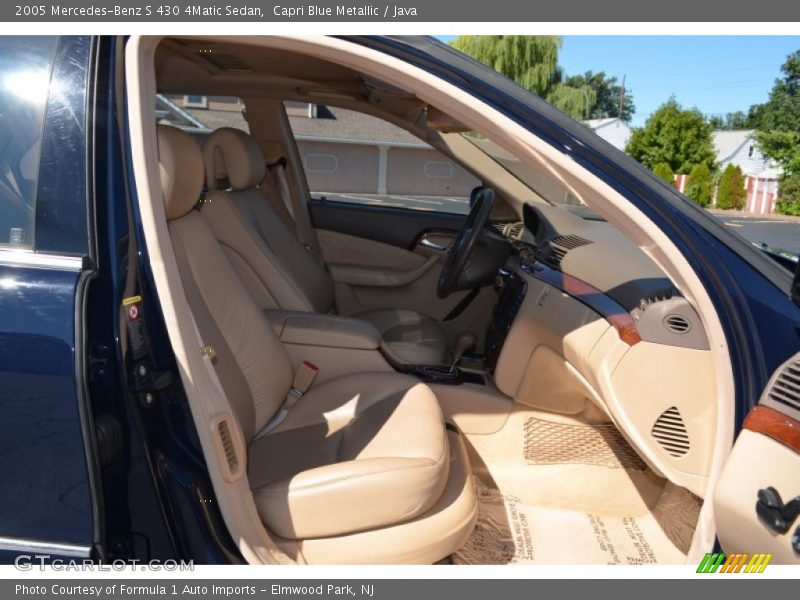 Capri Blue Metallic / Java 2005 Mercedes-Benz S 430 4Matic Sedan