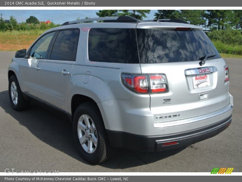 Quicksilver Metallic / Ebony 2014 GMC Acadia SLE