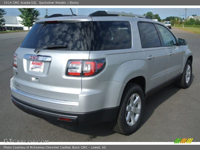 Quicksilver Metallic / Ebony 2014 GMC Acadia SLE