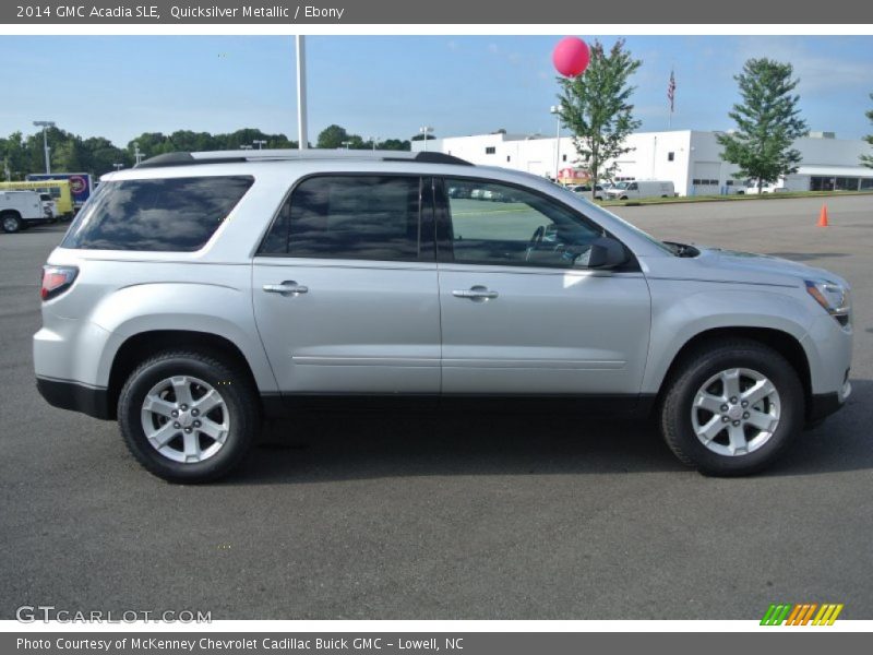Quicksilver Metallic / Ebony 2014 GMC Acadia SLE