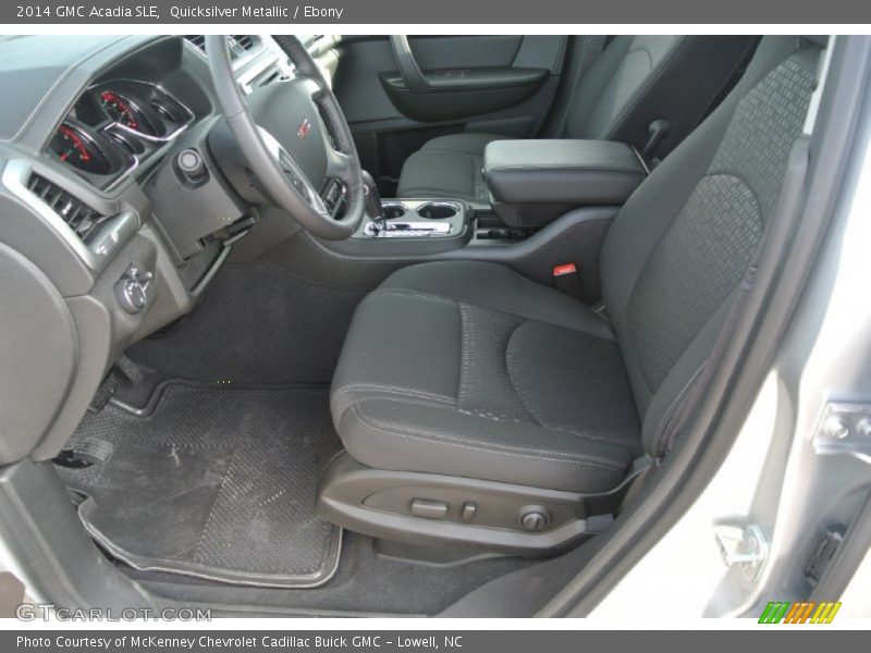 Quicksilver Metallic / Ebony 2014 GMC Acadia SLE