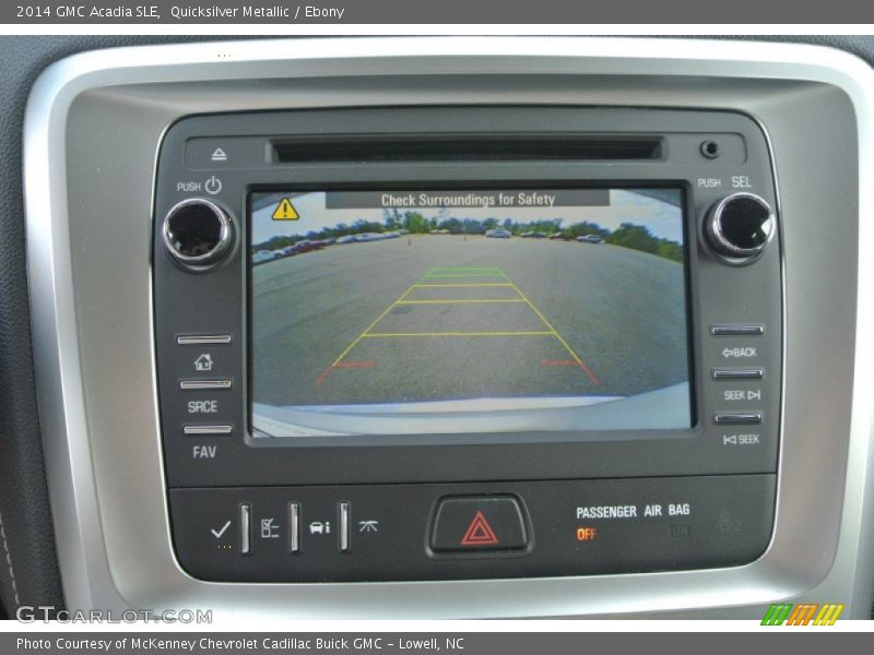 Quicksilver Metallic / Ebony 2014 GMC Acadia SLE