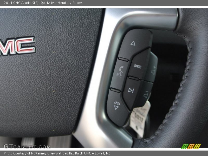 Quicksilver Metallic / Ebony 2014 GMC Acadia SLE