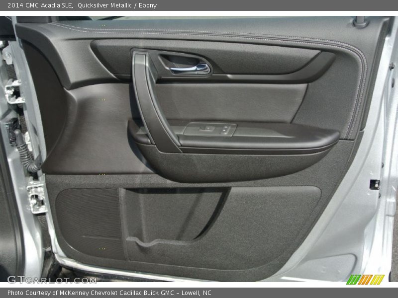 Quicksilver Metallic / Ebony 2014 GMC Acadia SLE