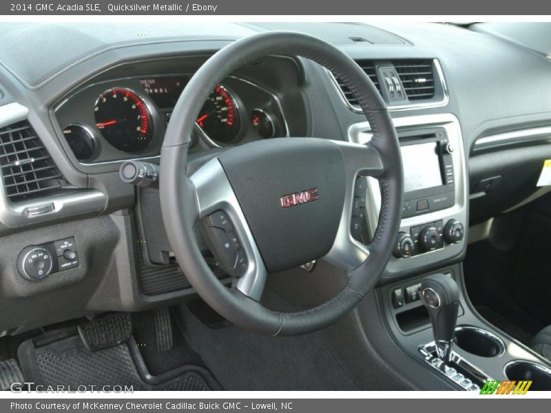 Quicksilver Metallic / Ebony 2014 GMC Acadia SLE