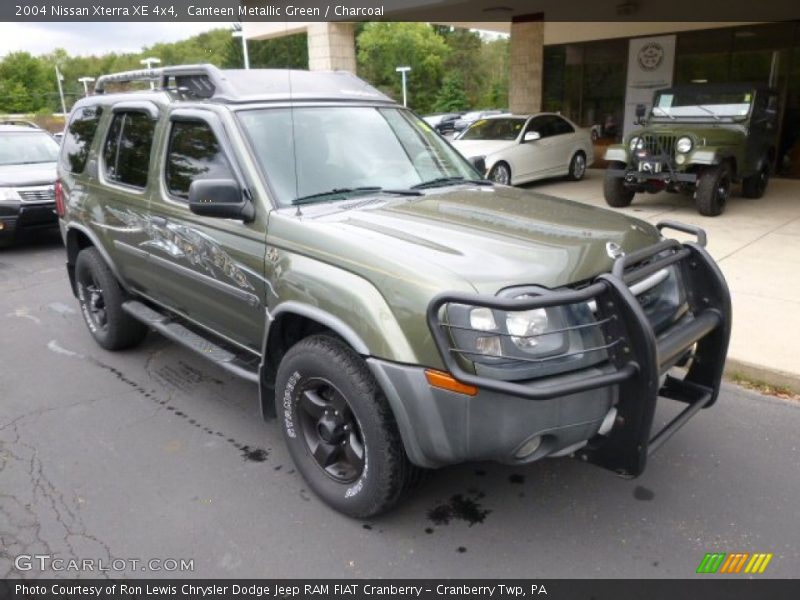 Canteen Metallic Green / Charcoal 2004 Nissan Xterra XE 4x4