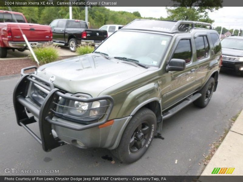 Canteen Metallic Green / Charcoal 2004 Nissan Xterra XE 4x4