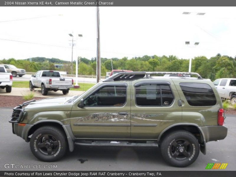 Canteen Metallic Green / Charcoal 2004 Nissan Xterra XE 4x4