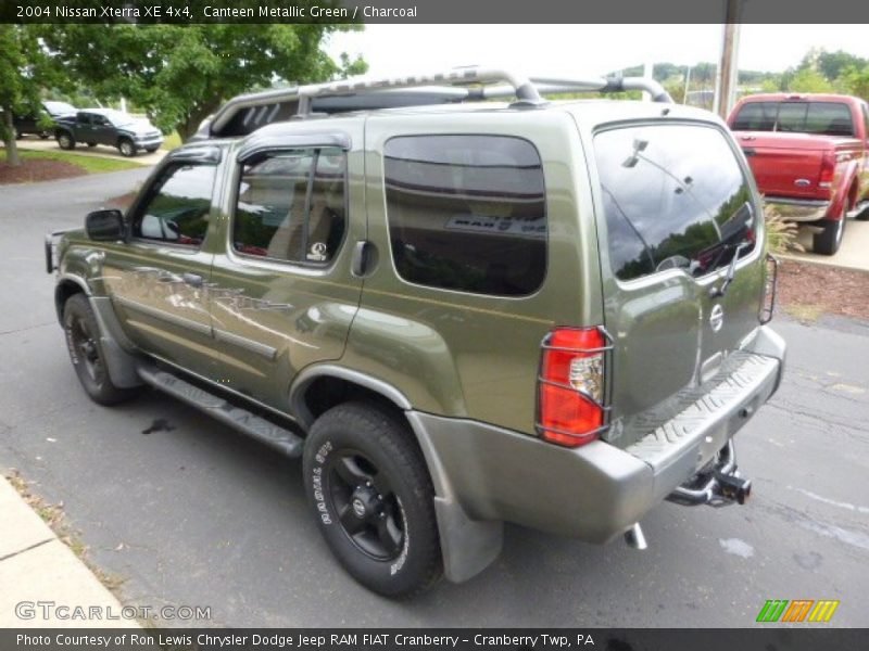 Canteen Metallic Green / Charcoal 2004 Nissan Xterra XE 4x4