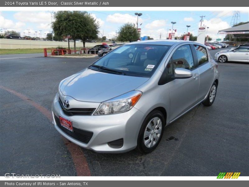 Classic Silver Metallic / Ash 2014 Toyota Yaris LE 5 Door