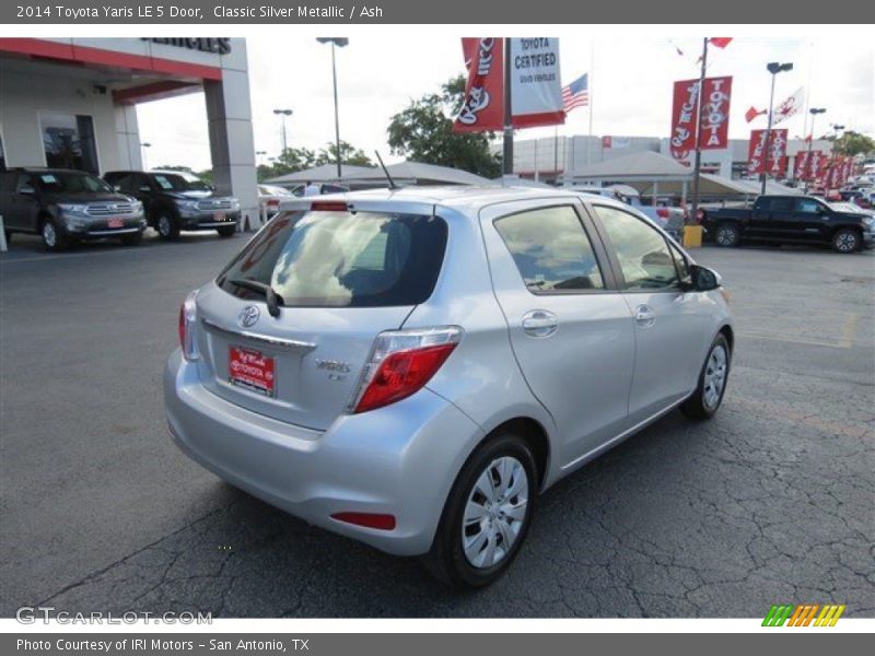 Classic Silver Metallic / Ash 2014 Toyota Yaris LE 5 Door