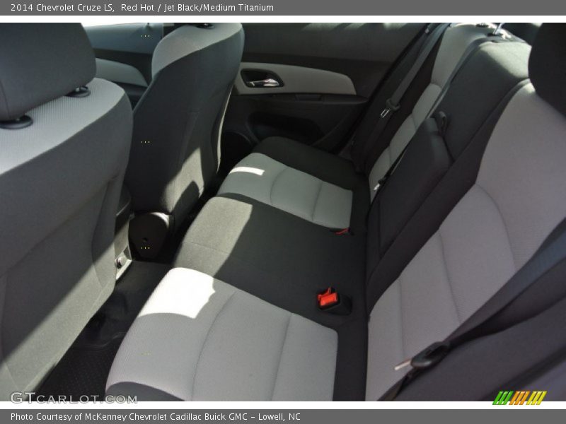 Red Hot / Jet Black/Medium Titanium 2014 Chevrolet Cruze LS
