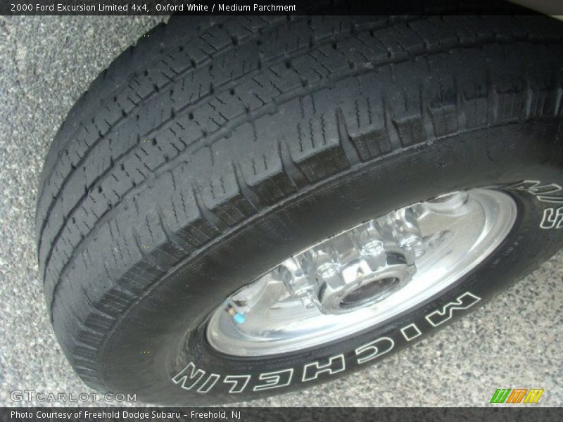 Oxford White / Medium Parchment 2000 Ford Excursion Limited 4x4