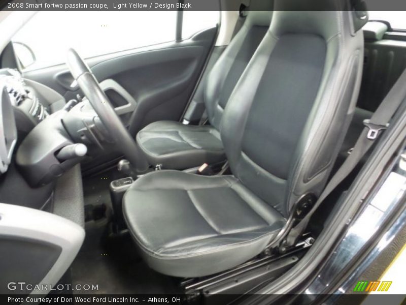 Light Yellow / Design Black 2008 Smart fortwo passion coupe