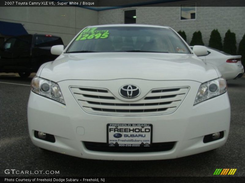 Super White / Bisque 2007 Toyota Camry XLE V6