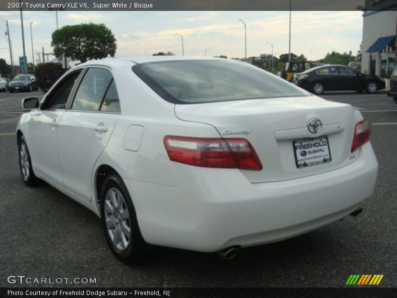 Super White / Bisque 2007 Toyota Camry XLE V6