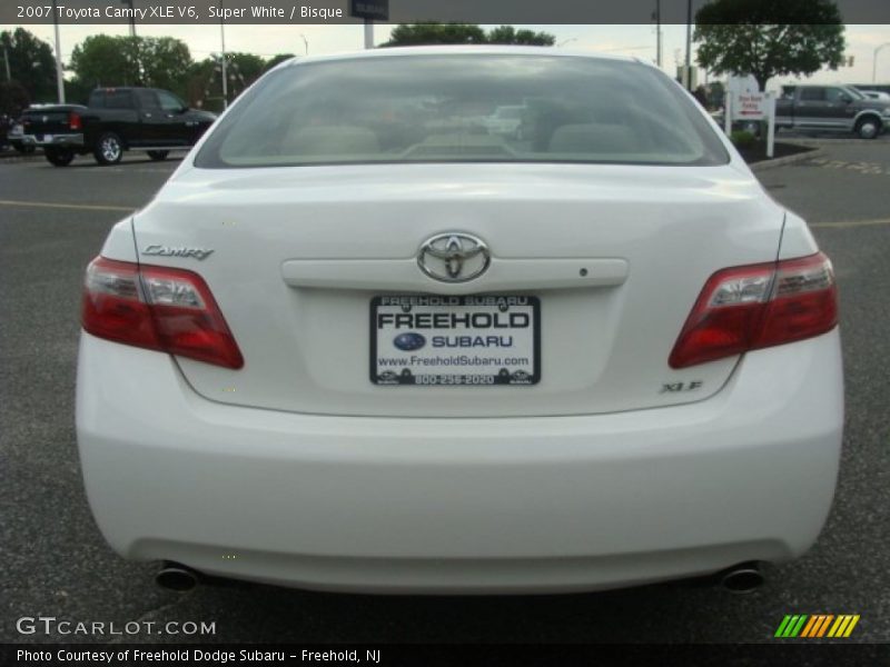 Super White / Bisque 2007 Toyota Camry XLE V6