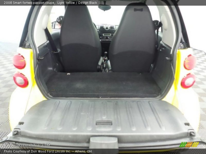Light Yellow / Design Black 2008 Smart fortwo passion coupe