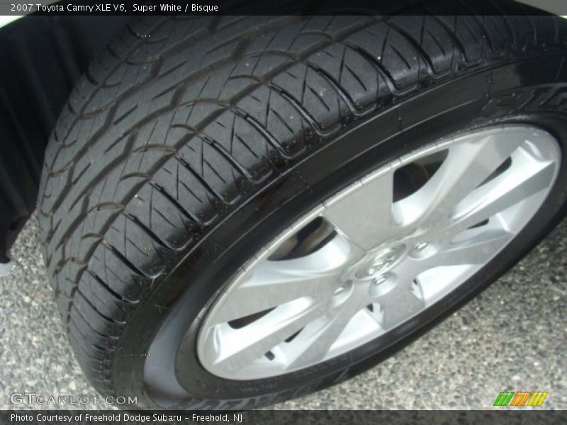 Super White / Bisque 2007 Toyota Camry XLE V6