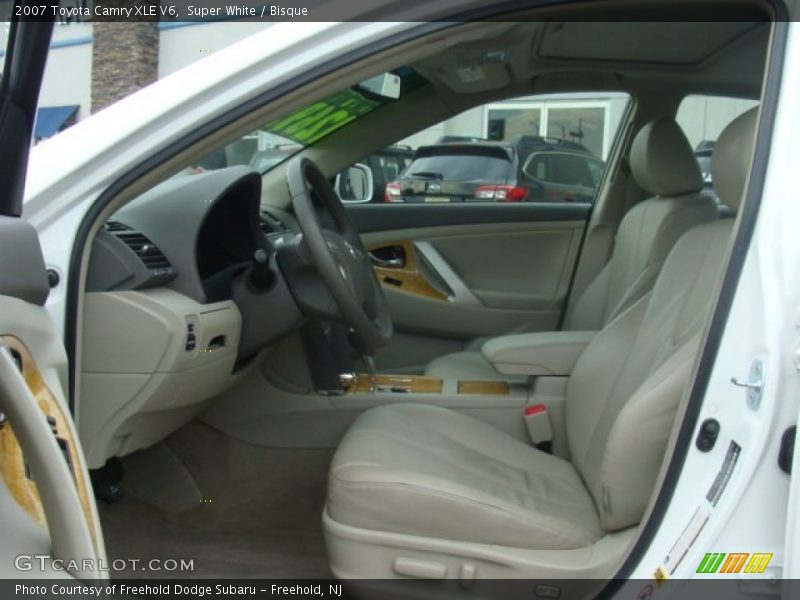 Super White / Bisque 2007 Toyota Camry XLE V6