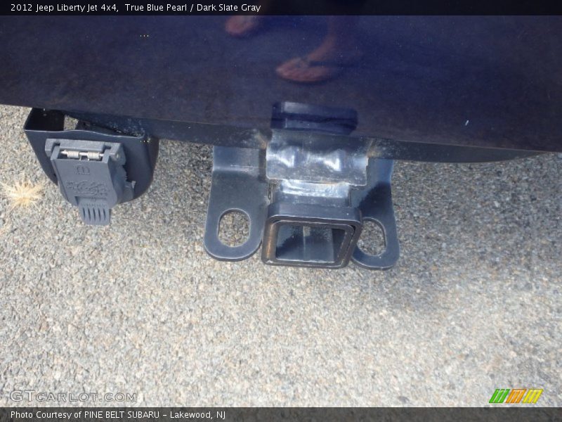True Blue Pearl / Dark Slate Gray 2012 Jeep Liberty Jet 4x4