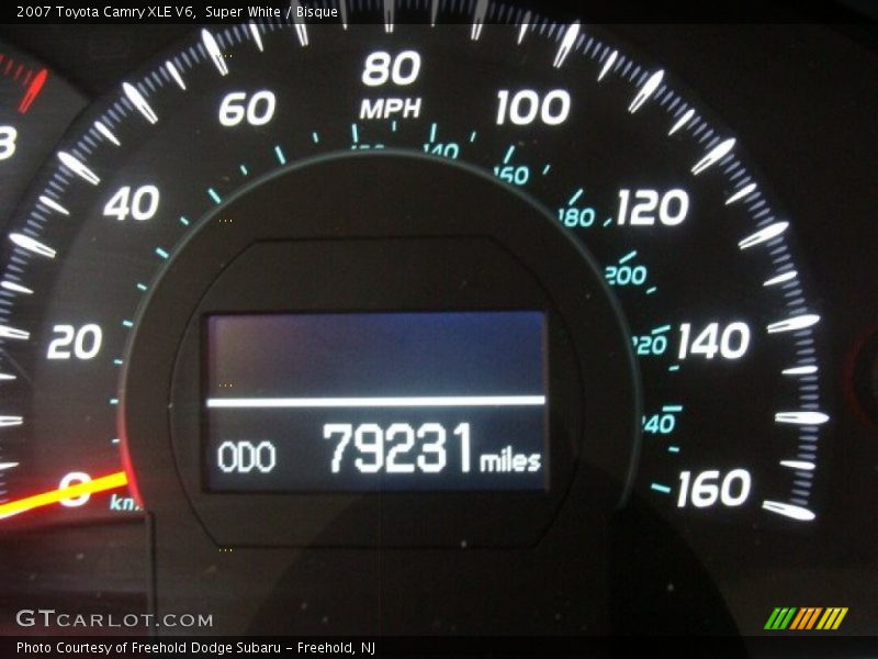 Super White / Bisque 2007 Toyota Camry XLE V6