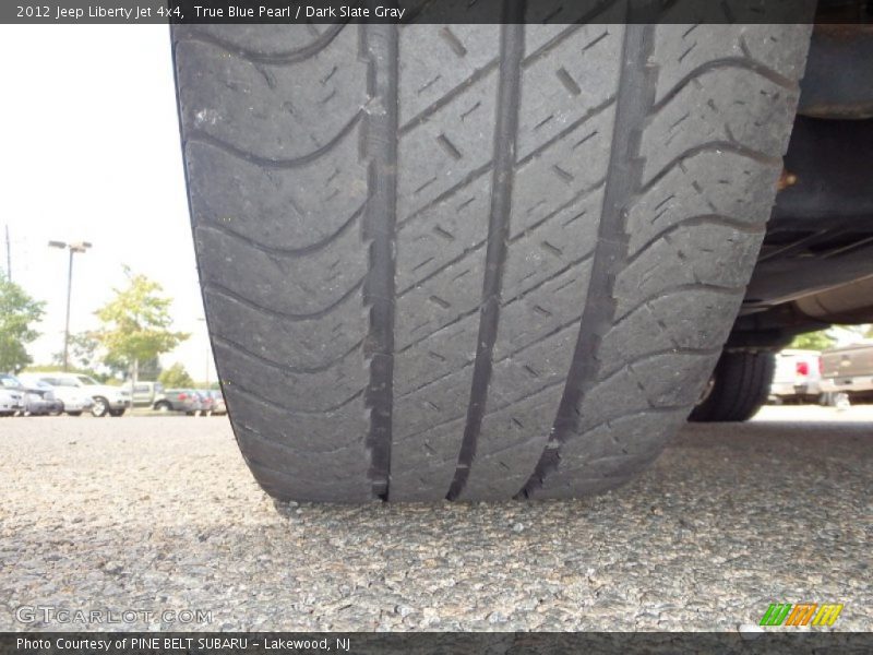 True Blue Pearl / Dark Slate Gray 2012 Jeep Liberty Jet 4x4