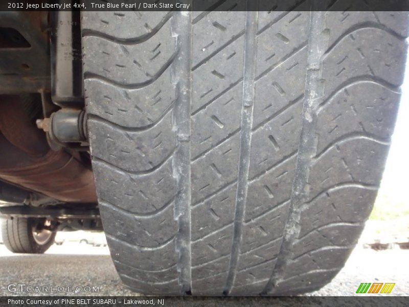 True Blue Pearl / Dark Slate Gray 2012 Jeep Liberty Jet 4x4