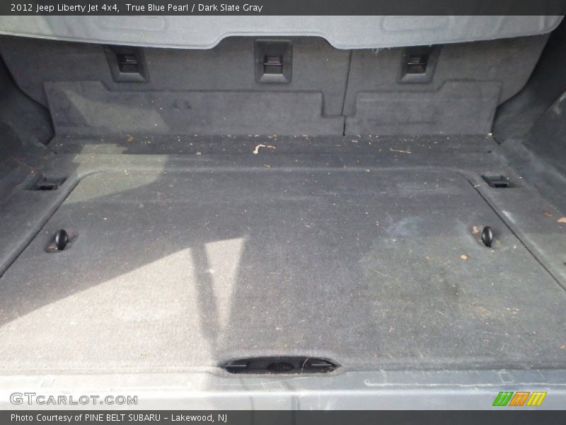 True Blue Pearl / Dark Slate Gray 2012 Jeep Liberty Jet 4x4