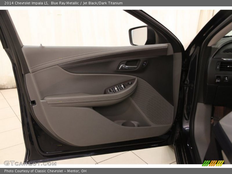Blue Ray Metallic / Jet Black/Dark Titanium 2014 Chevrolet Impala LS