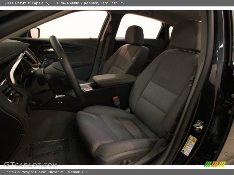 Blue Ray Metallic / Jet Black/Dark Titanium 2014 Chevrolet Impala LS